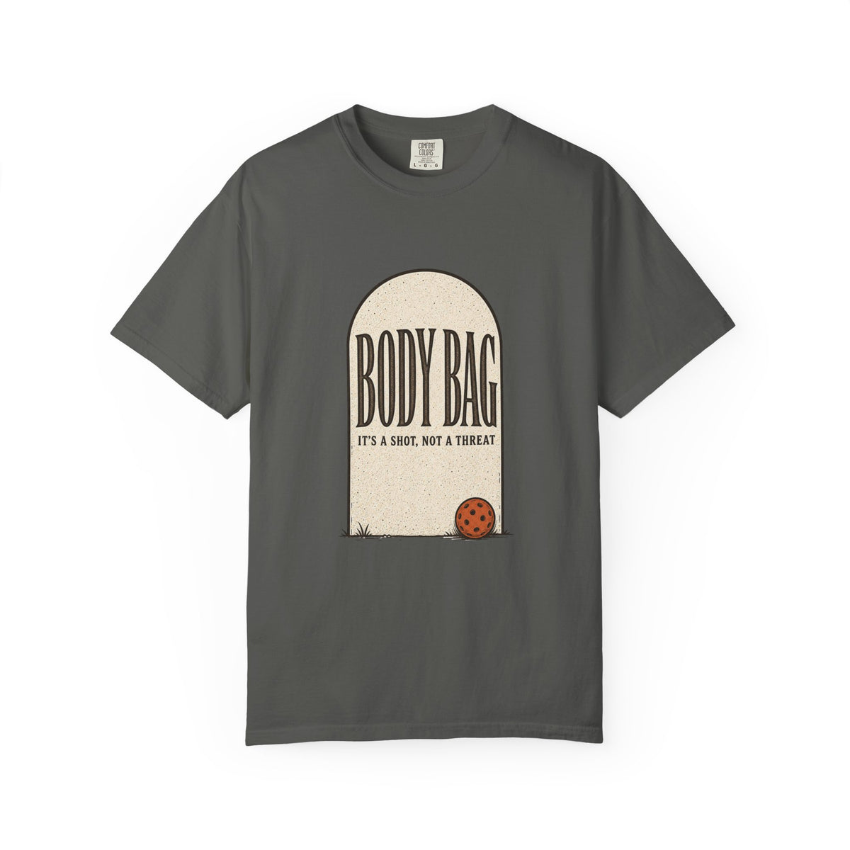 BODY BAG It's a Shot, Not a Threat T-Shirt