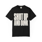 Shut Up and Dink T-Shirt - Black - On Model Side