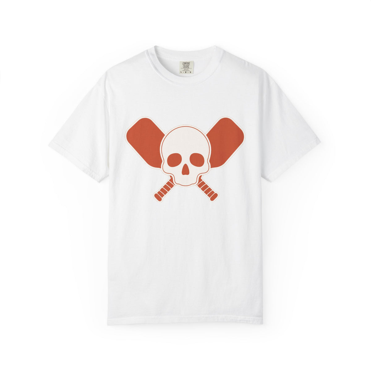Skull & Oars T-Shirt - White - Front