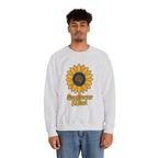 Sunflower Mind Sweatshirt - Ash - On Model Male