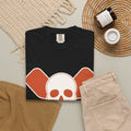Skull & Oars T-Shirt - Black - Flat Lay