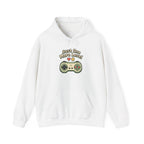 Just One More Level Hoodie - White - Flat Lay