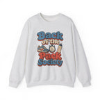 Back of the Pack Society Sweatshirt - Ash - flat lay1