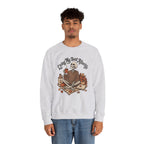 Living My Best Afterlife Sweatshirt - Ash - on model male
