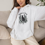 Familiar & Ferns Hoodie - White - On Model Female