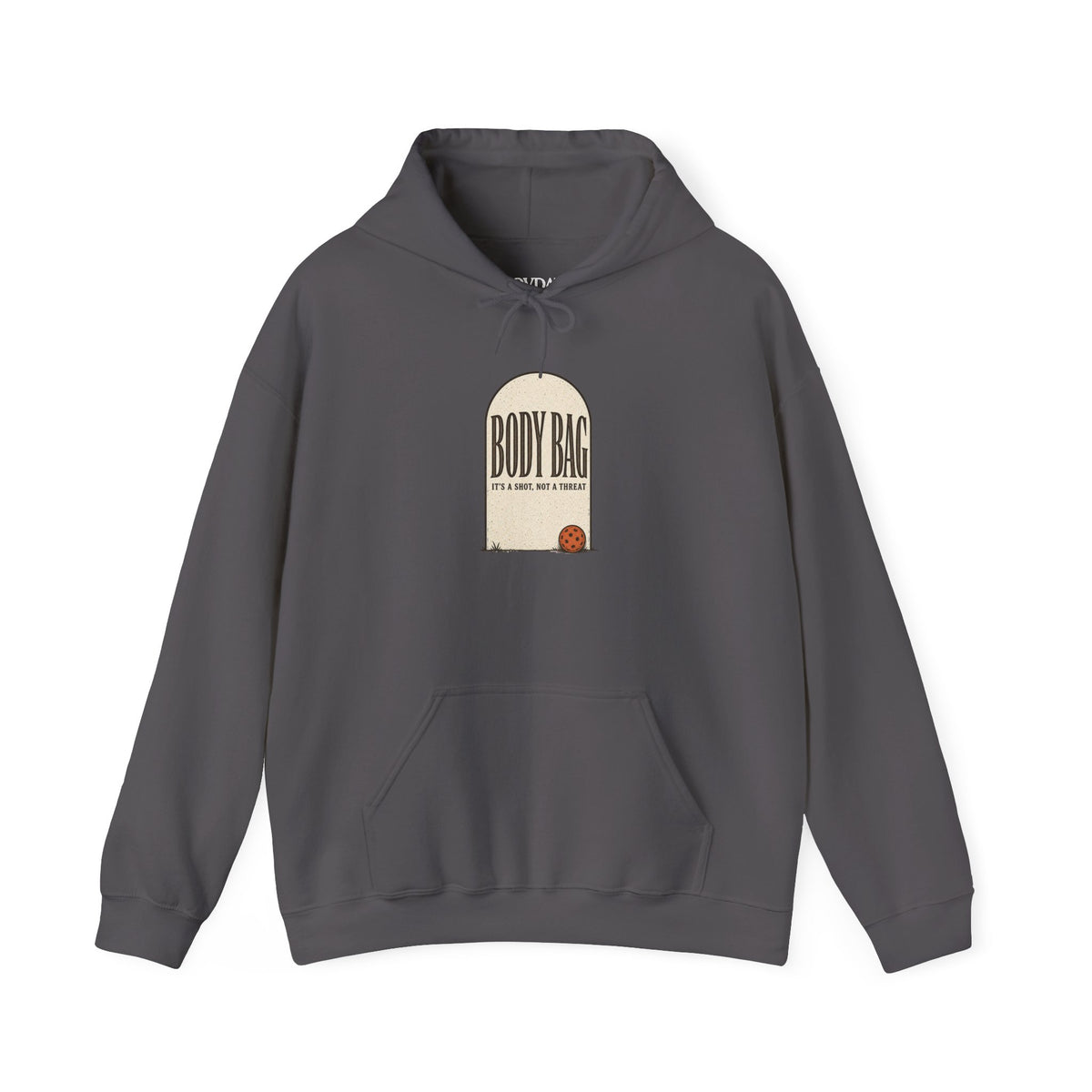 BODY BAG It's a Shot, Not a Threat Hoodie