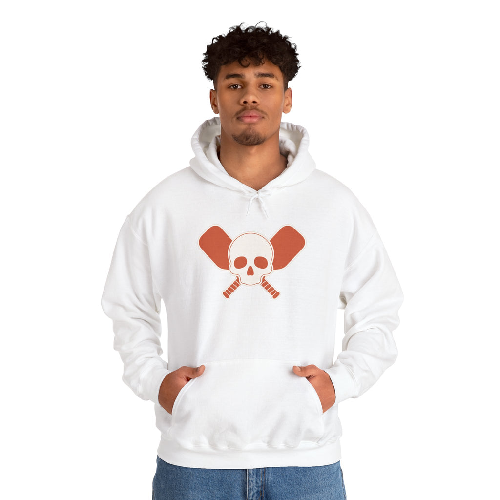 Skull & Oars Hoodie - White - On Model Male