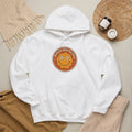 Be Gentle With Your Mind Hoodie - White - flat lay