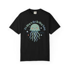 It's Okay to Not Be Okay T-shirt - Black - On Model Side