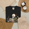 Growing Through It T-shirt - Black - flat lay
