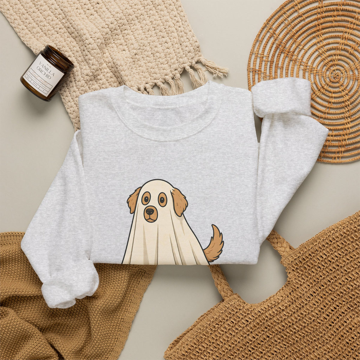 Costume Approved By Nobody Sweatshirt - Ash - Flat Lay