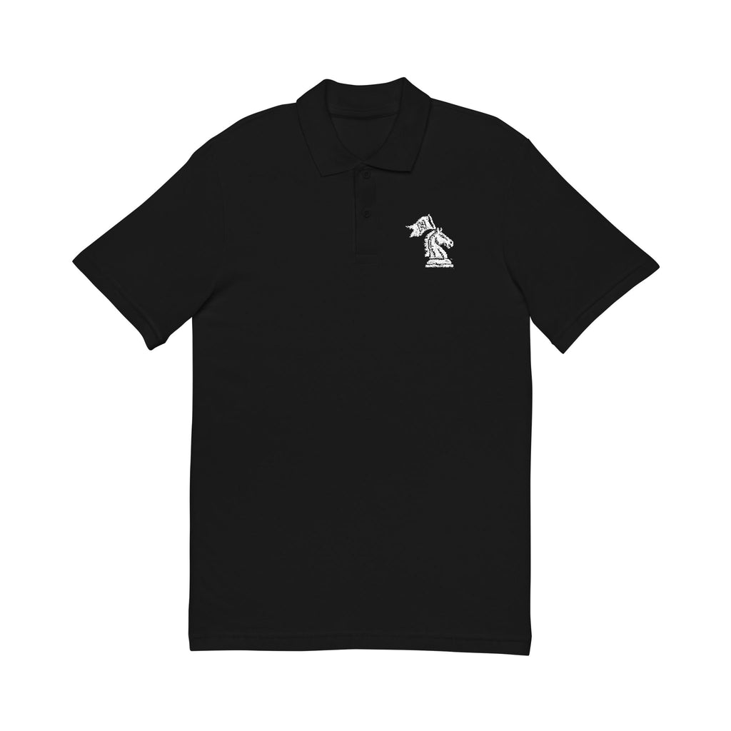 Embroidered Horse Logo Polo Shirt v1