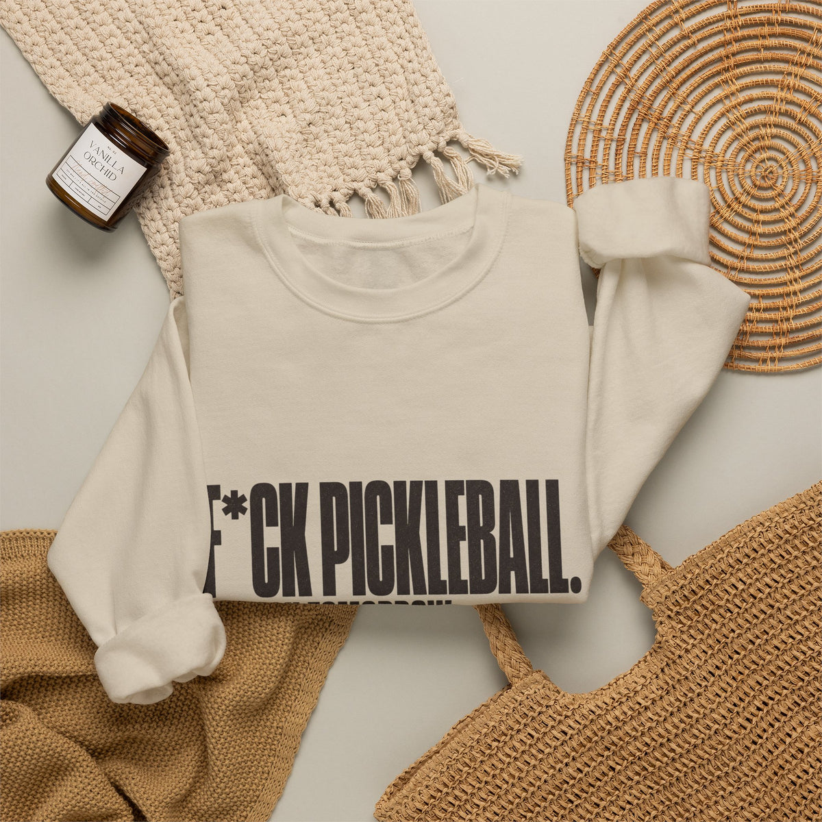 F*ck Pickleball. See You Tomorrow. Sweatshirt