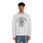 It's Okay to Not Be Okay Sweatshirt - Ash - On Model Male