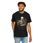 Growing Through It T-shirt - Black - on model front