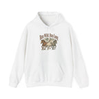 Run Wild Run Long Hoodie - White - Flat Lay