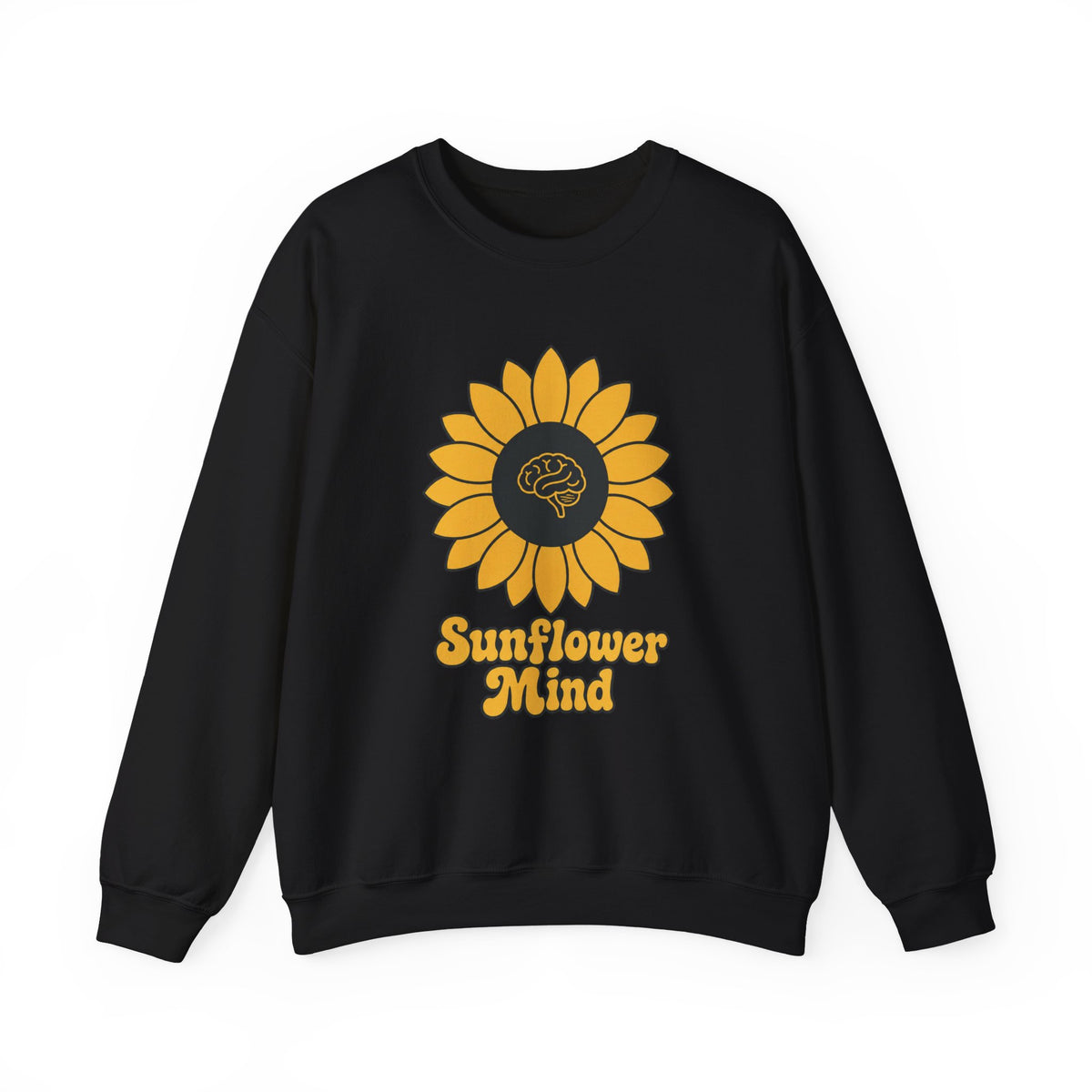 Sunflower Mind Sweatshirt - Black - Front