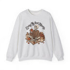Living My Best Afterlife Sweatshirt - Ash - flat lay1