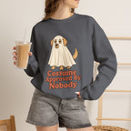 Costume Approved By Nobody Sweatshirt - Charcoal - On Model Female