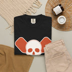 Skull & Oars T-Shirt - Black - Flat Lay