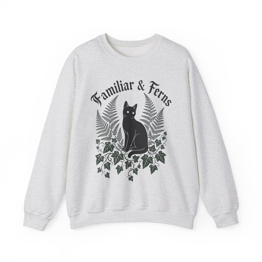 Familiar & Ferns Sweatshirt - Ash - Front