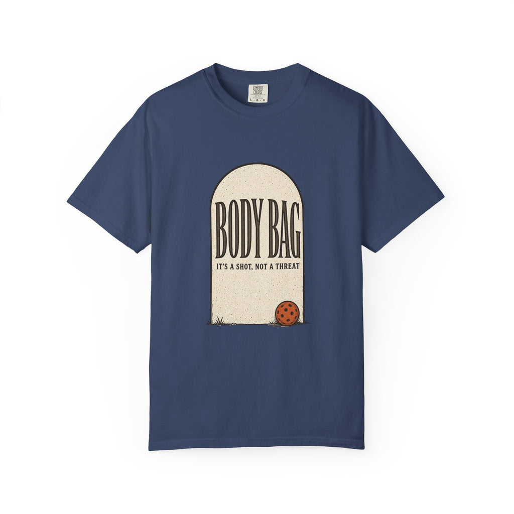 BODY BAG It's a Shot, Not a Threat T-Shirt