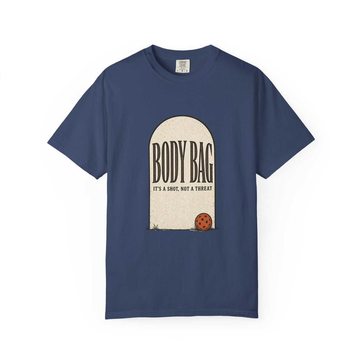BODY BAG It's a Shot, Not a Threat T-Shirt