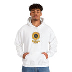 Sunflower Mind Hoodie - White - On Model Male