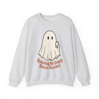 Running On Empty Since October Sweatshirt - Ash - Front