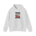 Back of the Pack Society Hoodie - Ash - flat lay1