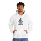 Weekend Forecast 100% Gaming Hoodie - White - On Model Male