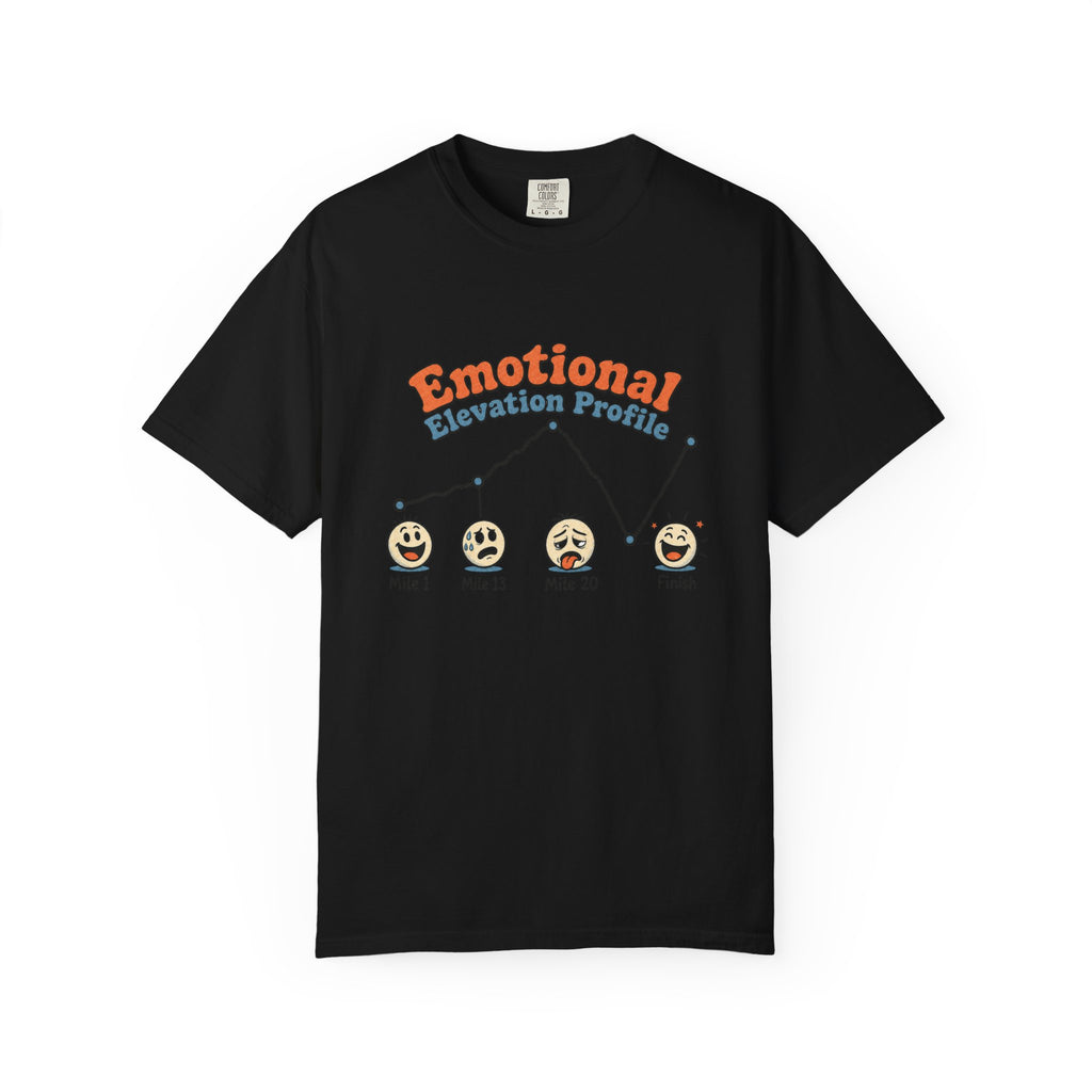 Emotional Elevation Profile T-shirt - Black - Front