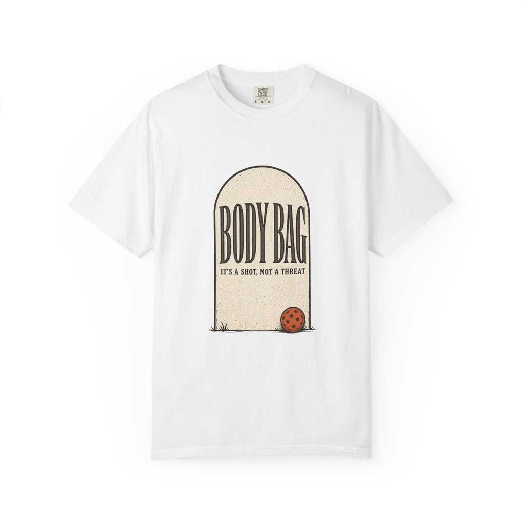 BODY BAG It's a Shot, Not a Threat T-Shirt