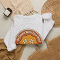Be Gentle With Your Mind Sweatshirt - Ash - Flat Lay