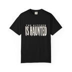 The Kitchen Is Haunted T-Shirt - Black - Front