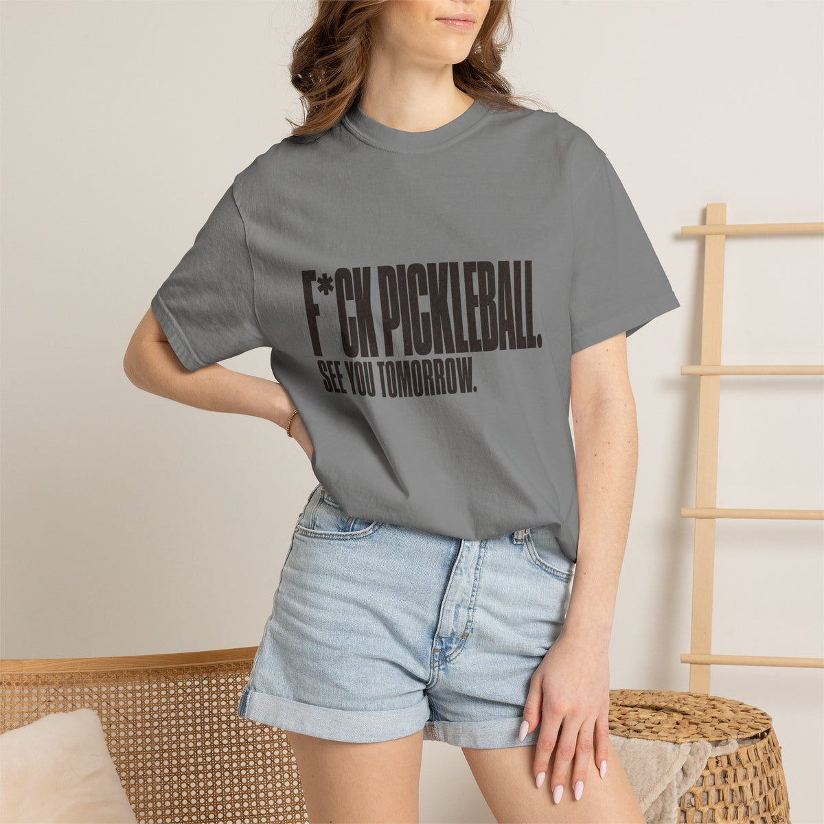 F*ck Pickleball. See You Tomorrow. T-Shirt
