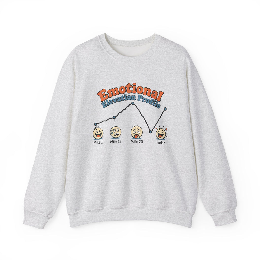 Emotional Elevation Profile Sweatshirt - Ash - Front