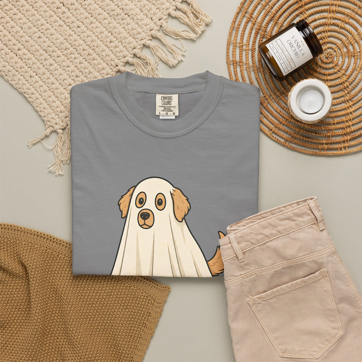 Costume Approved By Nobody T-shirt - Grey - Flat Lay
