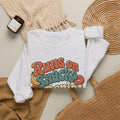 Runs on Snacks & Denial Sweatshirt - Ash - flat lay