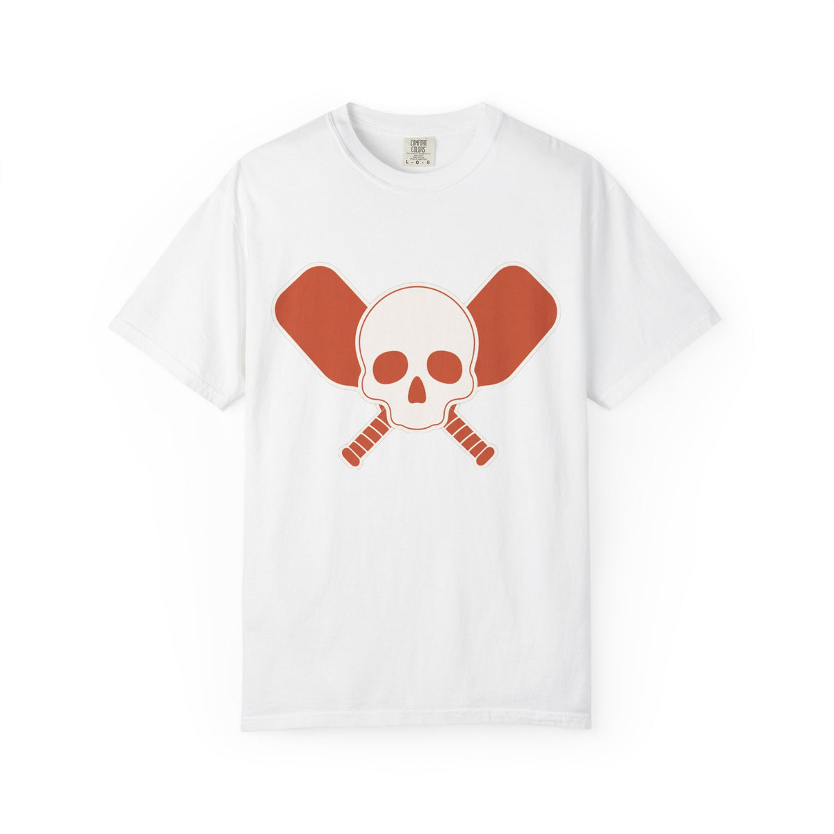 Skull & Oars T-Shirt - White - On Model Side