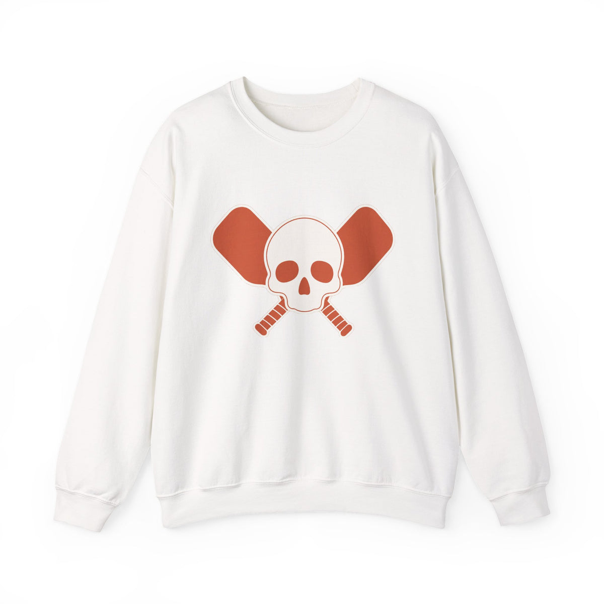 Skull & Oars Sweatshirt - White - Flat Lay