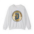 Caffeinated Energy Can Sweatshirt - Ash - Front