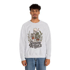 Growing Through It Sweatshirt - Ash - On Model Male