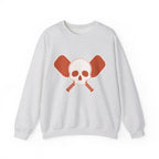 Skull & Oars Sweatshirt - Ash - Front