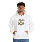 Just One More Level Hoodie - White - On Model Male