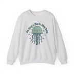It's Okay to Not Be Okay Sweatshirt - Ash - Flat Lay