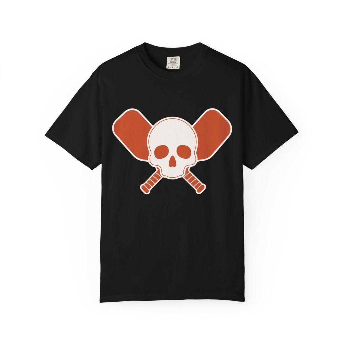 Skull & Oars T-Shirt - Black - On Model Side