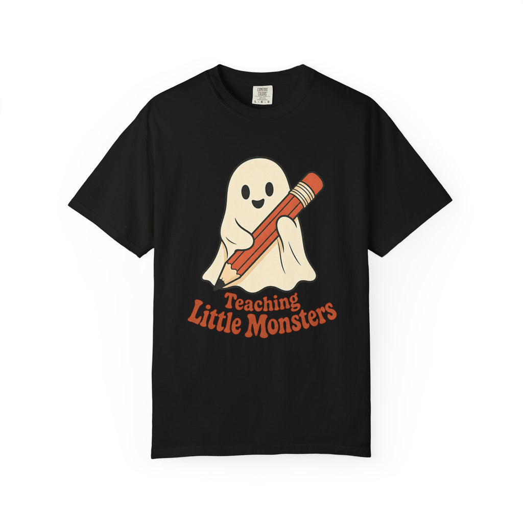 Teaching Little Monsters T-shirt - Black - Front