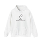 Tomorrow Can Meet Me Here Hoodie - White - Front