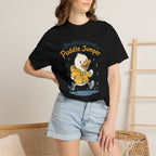 Professional Puddle Jumper Duck T-shirt - Black - On Model Close-Up